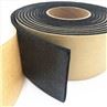 Black Rubber Foam Weatherstrip Tape